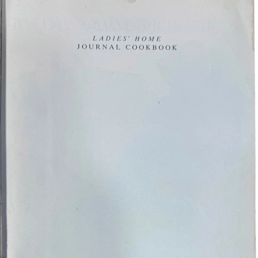 Vintage 1960 Ladies' Home Journal Cookbook Carol Truax Hardcover First Edition